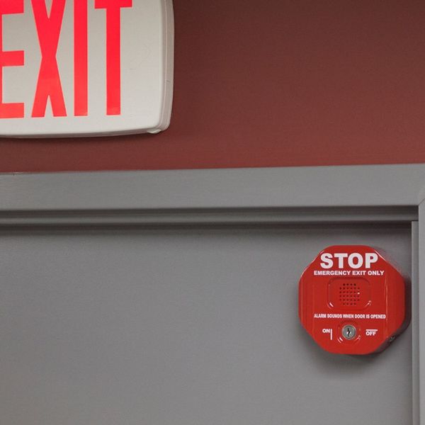 Exit Door Alarm, Horn, 95 to 105dB