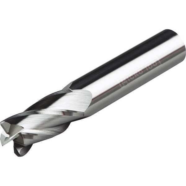 Carbide End Mill, Dia 12mm, Cut L 30mm