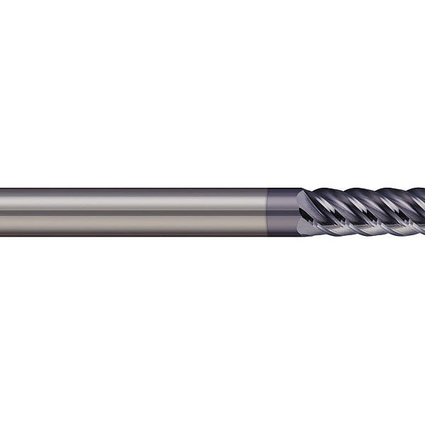 Carbide End Mill, Dia 3/8 In, Cut L 7/8 In