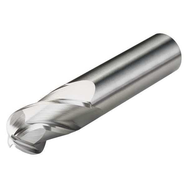 Carbide End Mill, Dia 1/16, Cut L 3/16