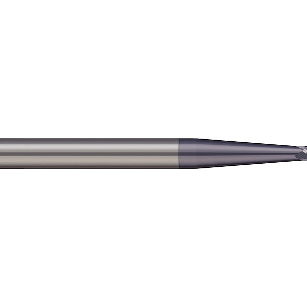 Carbide End Mill, Dia 0.028, Cut L 0.042