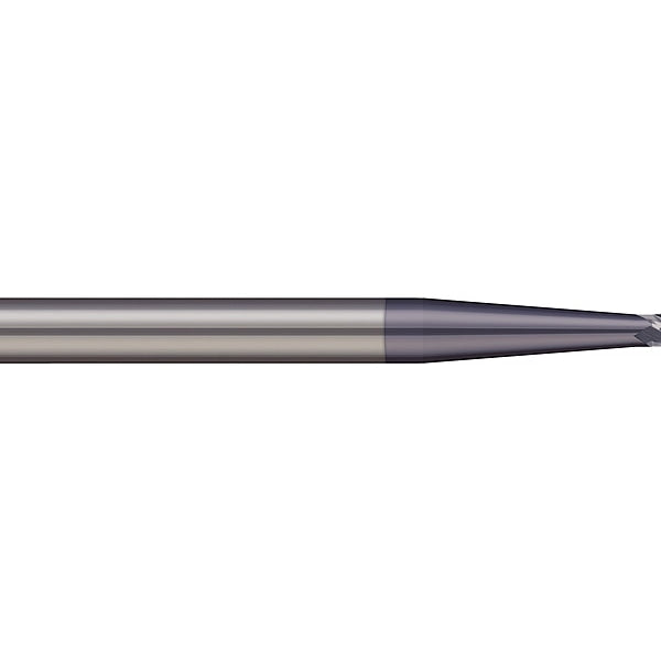 Carbide End Mill, Dia 1/2 In, Cut L 1 In