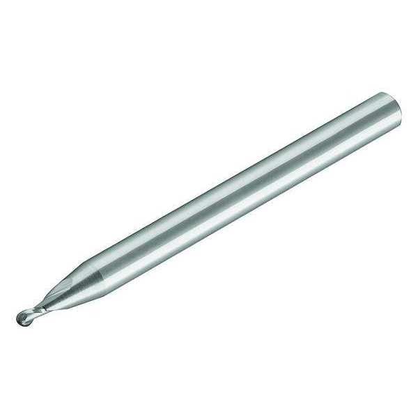 Carbide End Mill, Dia 0.015, Cut L 0.045
