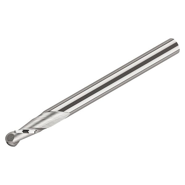 Carbide End Mill, Dia 1.0mm, Cut L 3.0mm