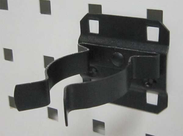 Spring Clip Spray Can Holder, 2 In, PK5