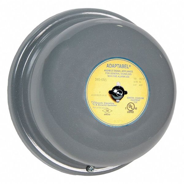 Bell, 120VAC, 0.070A, Gray
