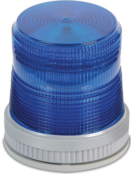Warning Light, LED, 24VDC, Blue, 65 FPM