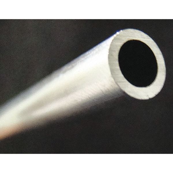 Tubing, Round, Aluminum, 6061-T6 Alloy Type, 1 ft. L.
