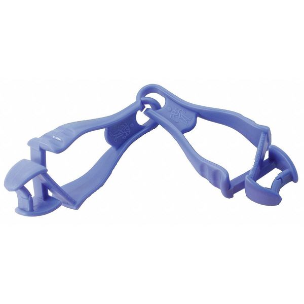 Glove Clip, 9 In. H, Blue