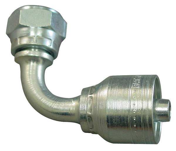 Hose Fitting, Metric Heavy, 90, 3/4, M36X2