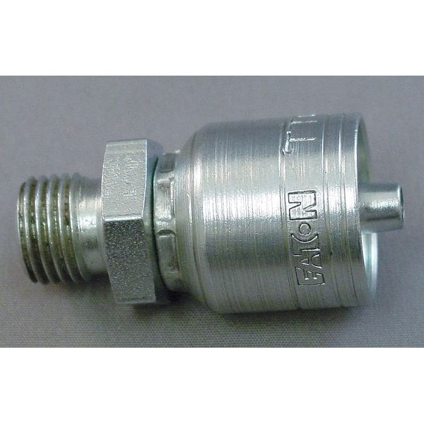 Hose Fitting, Male BSPP, Straight, G 1/4