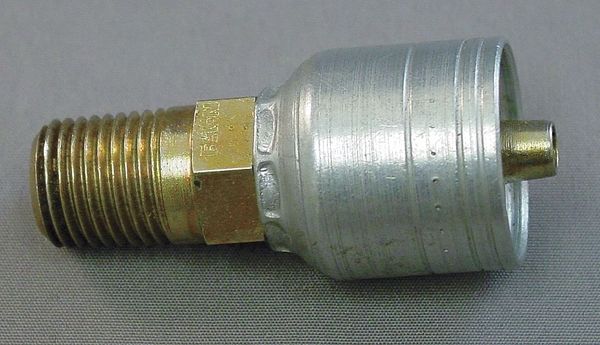 Fitting, BSPP, Straight, 3/8, R 3/8 In-19