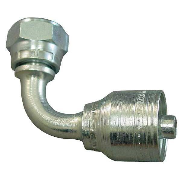 Hose Fitting, Metric Light, 90, 5/8, M26X1.5