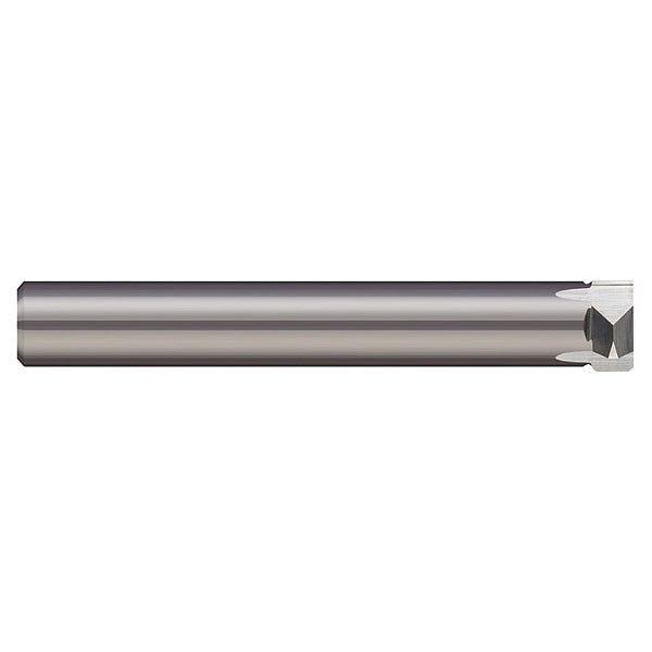 Back Chamfer Milling Cutter, 2 1/2 in L, Solid Carbide