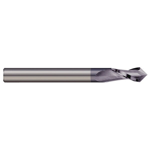Carb End Mill, 1/2 In, 4FL, CC, Uncoated