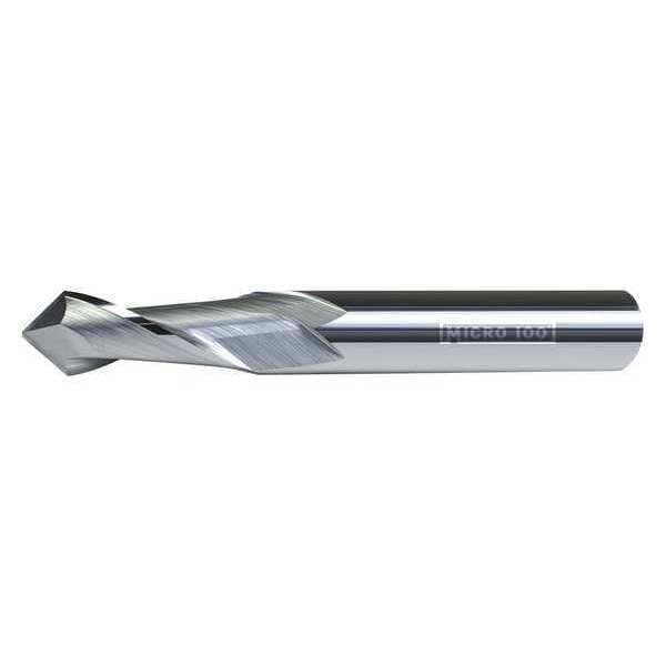 Carb End Mill, 5/16 In, 2FL, CC, Uncoated