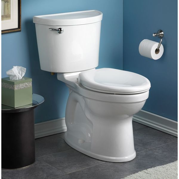 Toilet Bowl, 1.28 gpf, Gravity Fed, Floor Mount, Round, White
