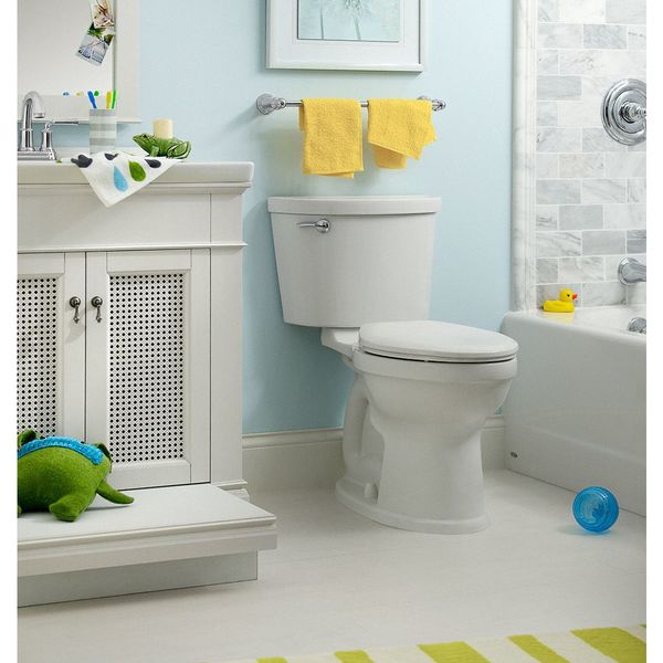 Toilet Tank, 1.28 gpf, Gravity Fed, Floor Mount, White