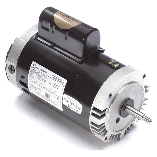 Pool Pump Motor, Permanent Split Capacitor, 3 HP, 56J Frame, 3,450 Nameplate RPM