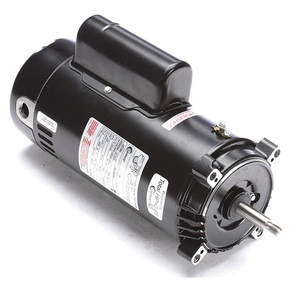 Pool Pump Motor, Capacitor-Start/Run, 2 1/2 HP, 56J Frame, 3,450 Nameplate RPM