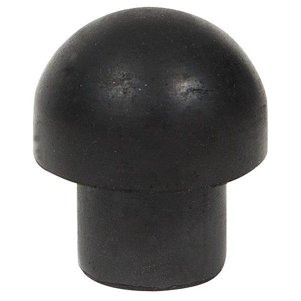 Bumper, Rubber, Black, 9/16