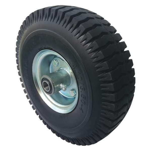 Solid Rubber Wheel, 10 in. Dia., 440 lb.