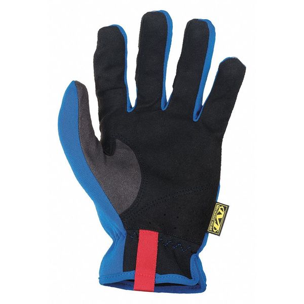 Mechanics Gloves, L ( 10 ), Blue, Synthetic Leather, Form Fitting Trek Dry(R)