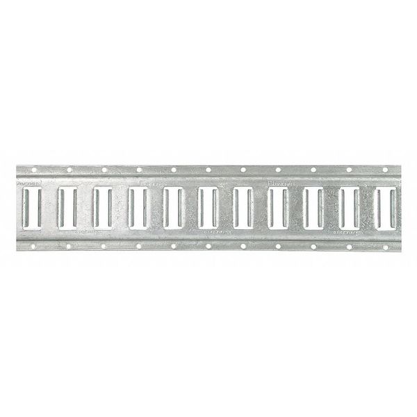Horizontal E-Track, Galvanized Finish