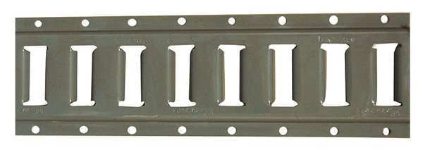 Horizontal E-Track, Painted Gray Finish
