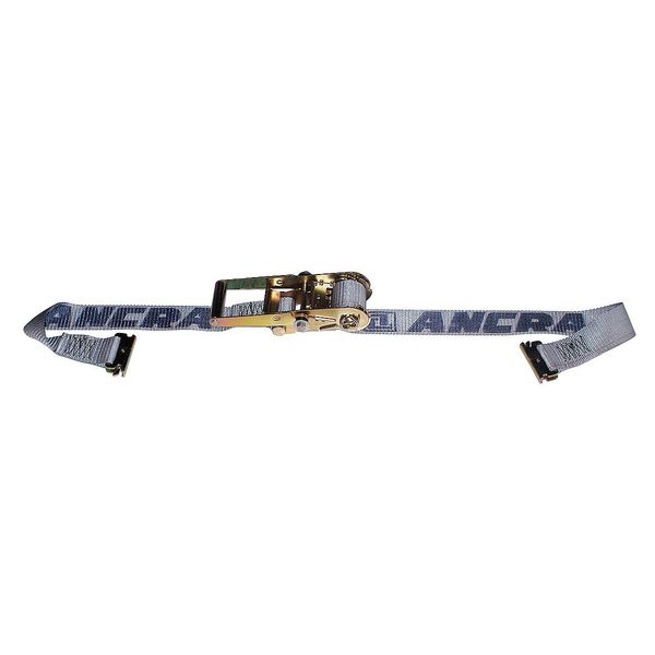 Logistic Ratchet Strap, 16ft x 2In, 1000lb