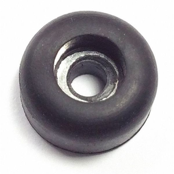 Bumper, Rubber, Black, 3/16