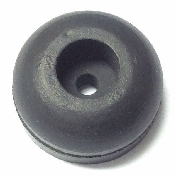 Bumper, Rubber, Black, 5/16