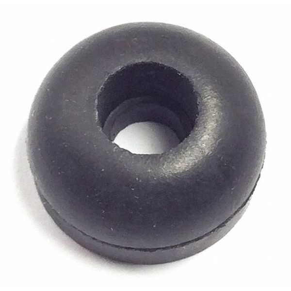 Bumper, Rubber, Black, 5/16
