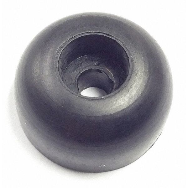 Bumper, Rubber, Black, 3/8