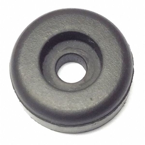 Bumper, Rubber, Black, 9/32