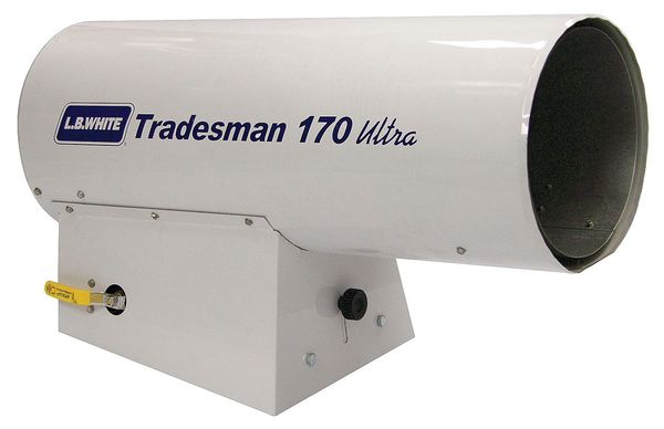Forced Air Portable Gas Heater, Natural Gas, 125,000 to 155,000 BtuH