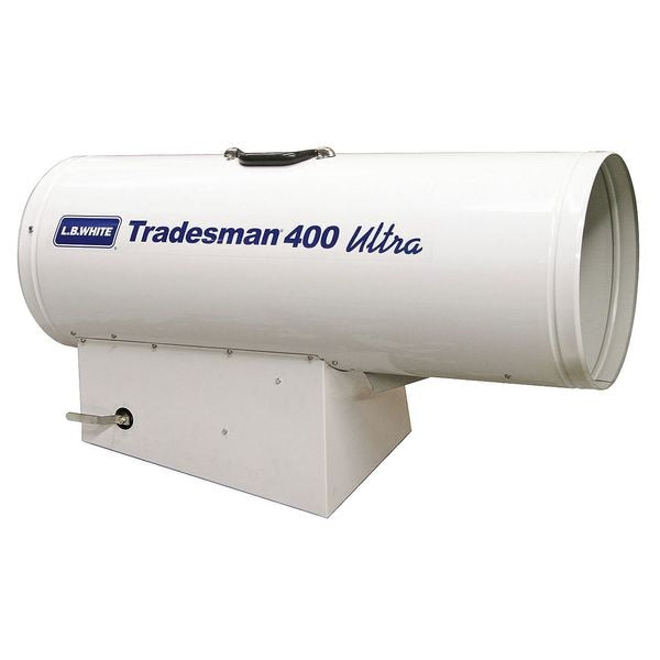 Forced Air Portable Gas Heater, Liquid Propane, 1,582 cfm, 34 1/2 in L