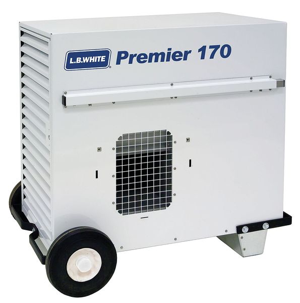 Ductable Tent Portable Gas Heater, Propane, Natural Gas, 170,000 BtuH