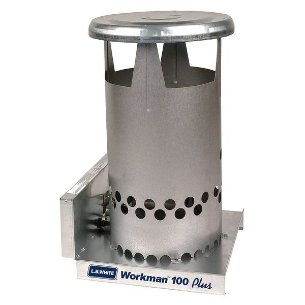 Convection Portable Gas Heater, Natural Gas, 100,000 BtuH, 400 cfm