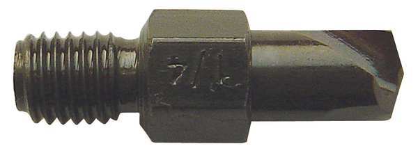 Threaded Shank Drill Bit, 3/16, L 9/16, M2