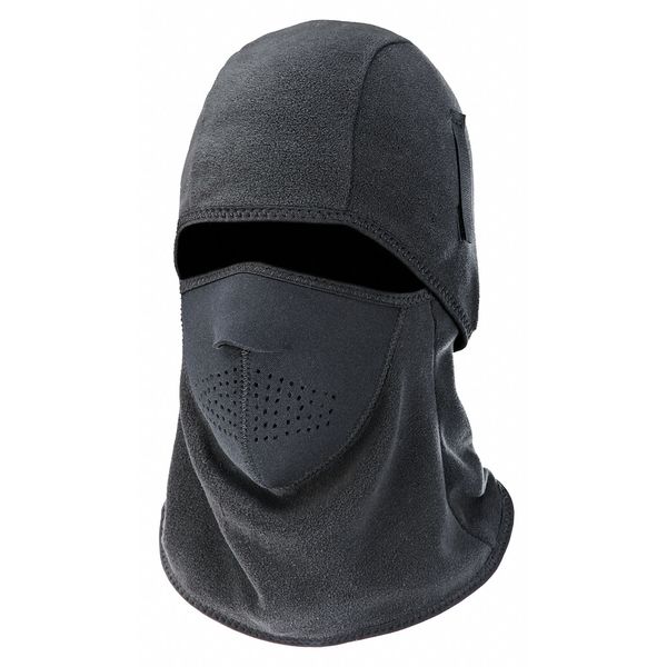 Balaclava, Black, Fleece/Neoprene, Universl