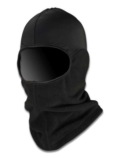 Balaclava, Black, Fleece/Spandex, Universal
