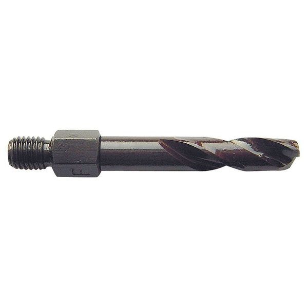 Threaded Shank Drill Bit, #30, L 1-1/4, M2