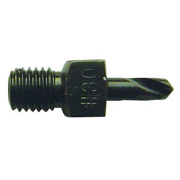 Cobalt Threaded Shank Drill, Stub, #20