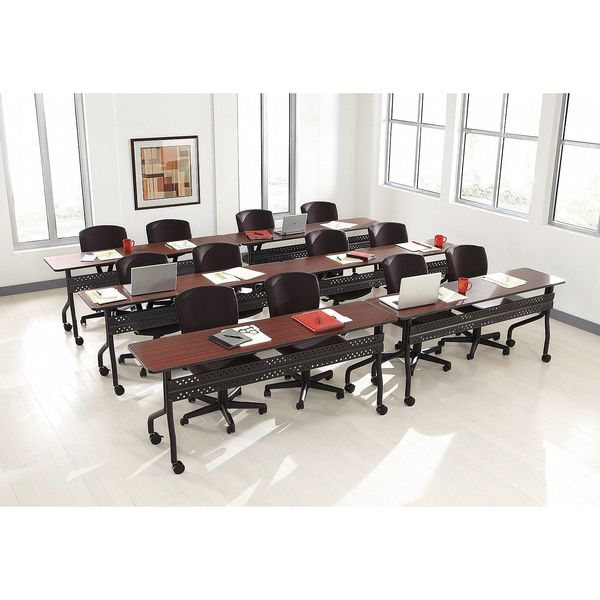 Rectangle Mobile Seminar Table, 72