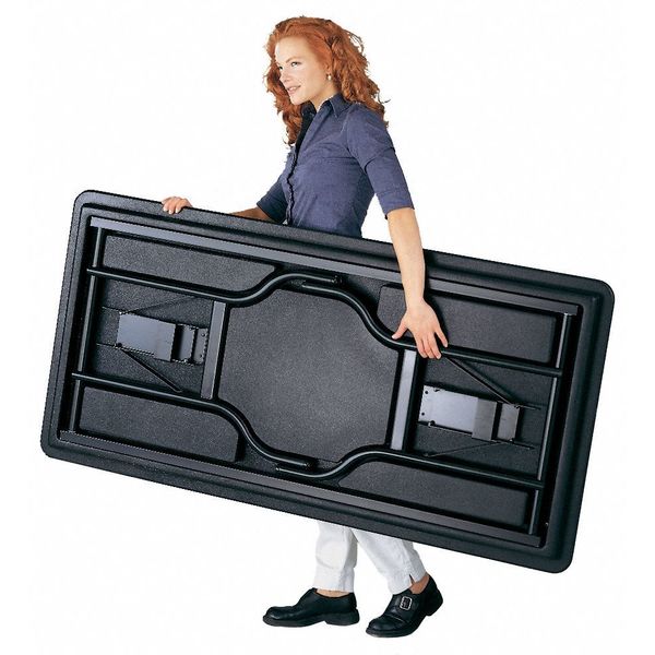 Rectangle IndestrucTableÃÂ® Ultimate Folding Table, Gray Granite - 30