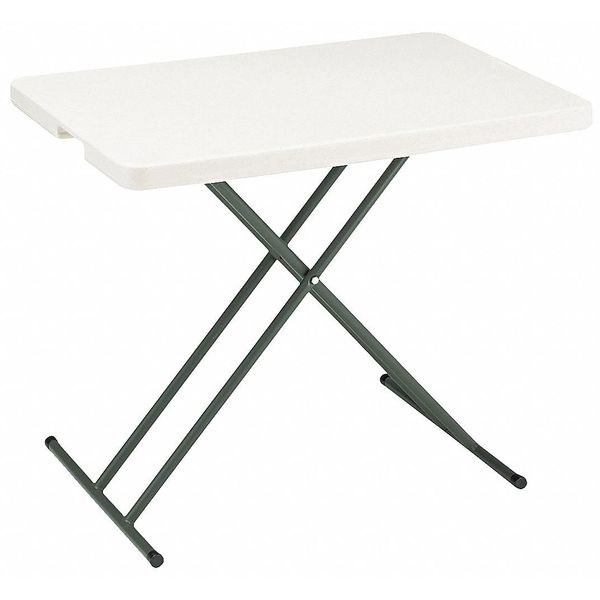Rectangle IndestrucTableÃÂ® Classic Folding Table, Platinum Granite - 30