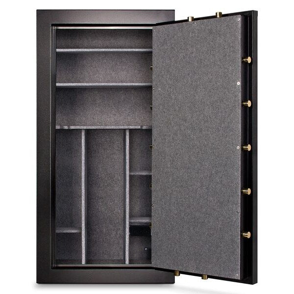 Rifle & Gun Safe, Combination Dial, 860 lbs, 22.9 cu ft, 60 minute Fire Rating