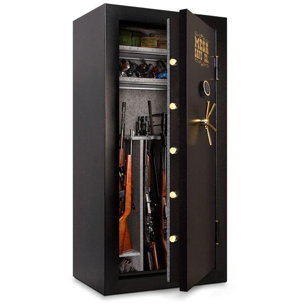 Rifle & Gun Safe, Electronic Lock, 882 lbs, 21.1 cu ft, 60 minute Fire Rating, (42) Rifles