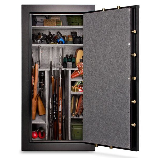 Rifle & Gun Safe, Combination Dial, 860 lbs, 22.9 cu ft, 60 minute Fire Rating